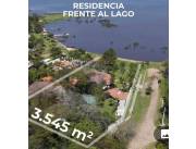 VENDO AMPLIA CASA S/LAGO YPACARAÍ C/PLAYA PROPIA SADI 2-SAN BERNARDINO TERRENO 3.545 M2