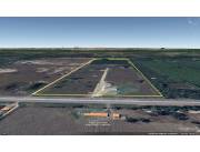 PUERTO FALCÓN, PROX. CLORINDA: 20 HAS P/ LOTEAMIENTOS, LOGÍSTICA INDUSTRIAL, 12 USD/M2.