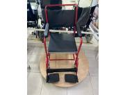 SILLA DE TRASLADO SANITARIO RED
