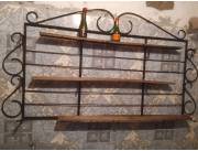 EXCELENTE REPISA DE HIERRO ARTESANAL DE 1.70 CM. LARGO X 0.90CM.DE ALTO XR VIAJE