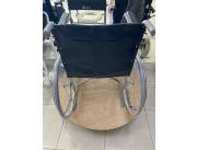 SILLA DE RUEDAS ESTANDAR CROMADA