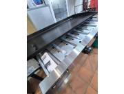 PLANCHA HAMBURGUESERA 4 LLAVES DE 120 METROS