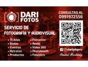 Fotografia para eventos Bodas y 15 Años