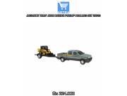 JUGUETE TOMY JOHN DEERE PICKUP HAULING SET 37510