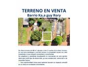 TERRENO EN VENTA BARRIO SAN PEDRO CURUPAYTY ENCARNACIÓN