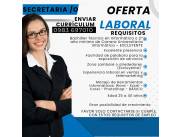 Busco secretaria