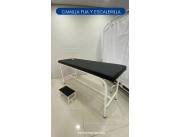 Camilla fija + escalerilla