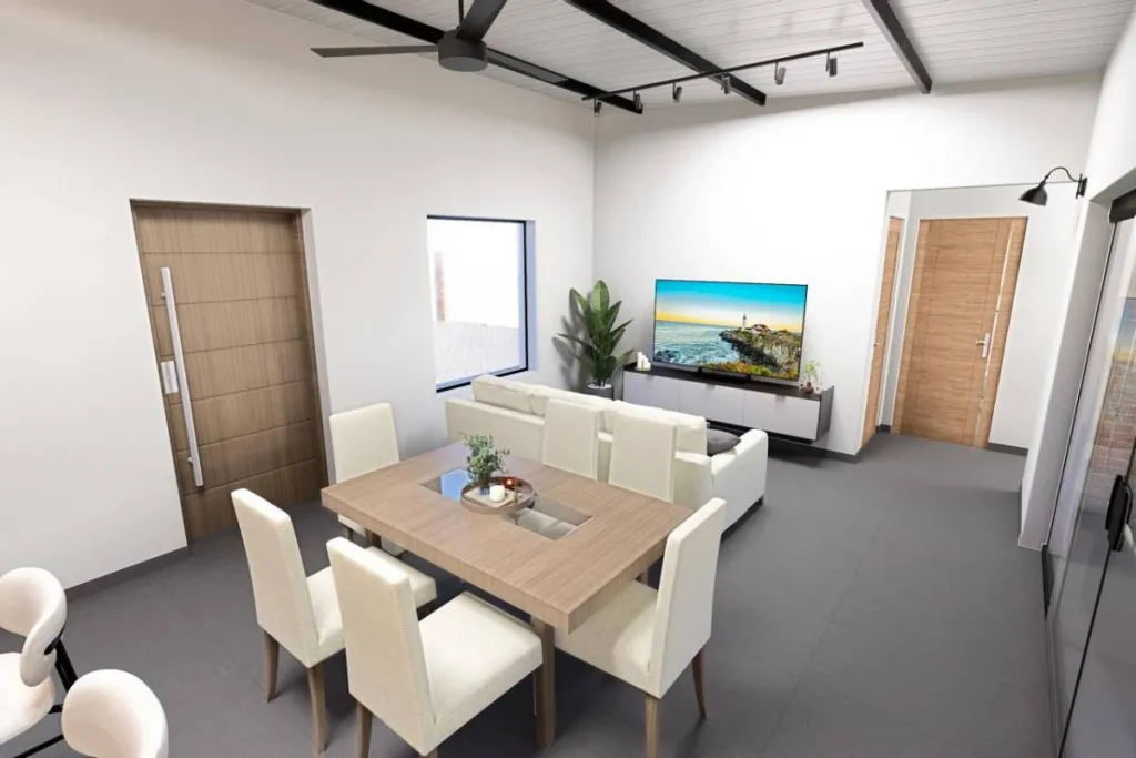 VENDO CASA A ESTRENAR 3 DORMITORIOS ZONA AQUA VILLAGE SAN BERNARDINO — foto 3