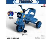 TRICICLO MUSICAL CON LUCES LED