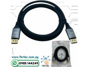 CABLE DISPLAYPORT 1.4 8K 1.5 MTS