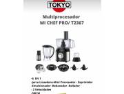 MULTIPROCESADOR TOKYO 6 EN 1 !! CON ACCESORIOS !! NUEVOS CON GARANTÍA ! DELIVERY SIN COSTO