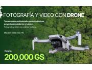 Fotografía y video con DRONE