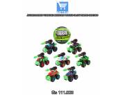 JUGUETE ZURU 77266GQ2 MONSTER TRUCKS GLOW RIDERS SURTIDO