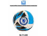 PELOTA DE FÚTBOL CHELSEA LS24-07050 NEGRO/BLANCO/CELESTE