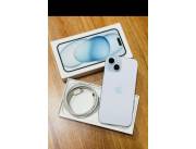 iPhone 15 celeste normal