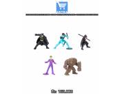 FIGURAS SPIN MASTER DC BATMAN + ROBIN + NIGHTWING VS THE JOKER + CLAYFACE 6064226 5 UNIDAD