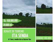 ¡SE REMATA! 2 HECTÁREAS EN ITÁ SENDA 🔥