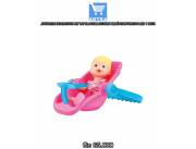 JUGUETE DIVERTOYS MY LITTLE COLLECTION BEBÉ CONFORTO 2 EN 1 8073