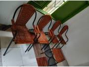 Oferta!!! Sillones de mimbre