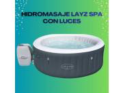 Vendo Hidromasaje Lay-Z- Spa con Luces - Un solo uso