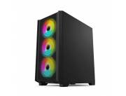GABINETE GAMER FTX FTX-702BK ATX/MATX/MITX NEGRO 121060