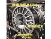 Oferta Llanta BRAID 16 6X139 7 nuevos