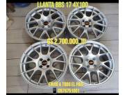 Oferta Llanta Deportiva BBS 17 4X100 nuevos
