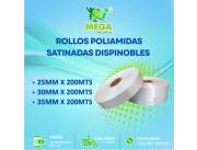 Rollos poliamidas satinadas