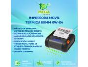 Impresora termica movil Kw-04
