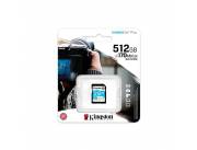 MEMORIA SD KINGSTON 512GB SDG3/512GB CANVAS GO PLUS