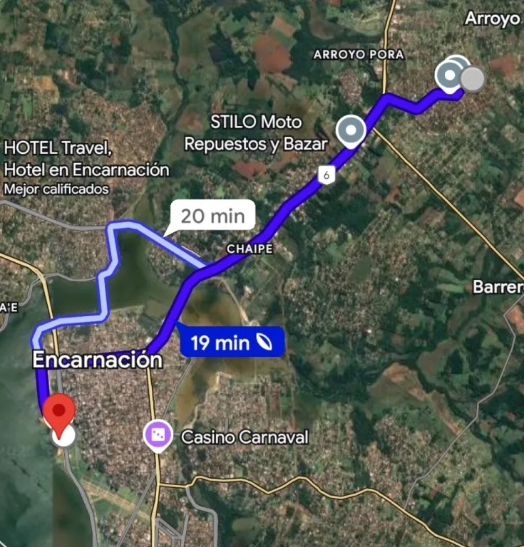 Terreno titulado 12x30 en venta - Arroyo Porã - Cambyreta — foto 2