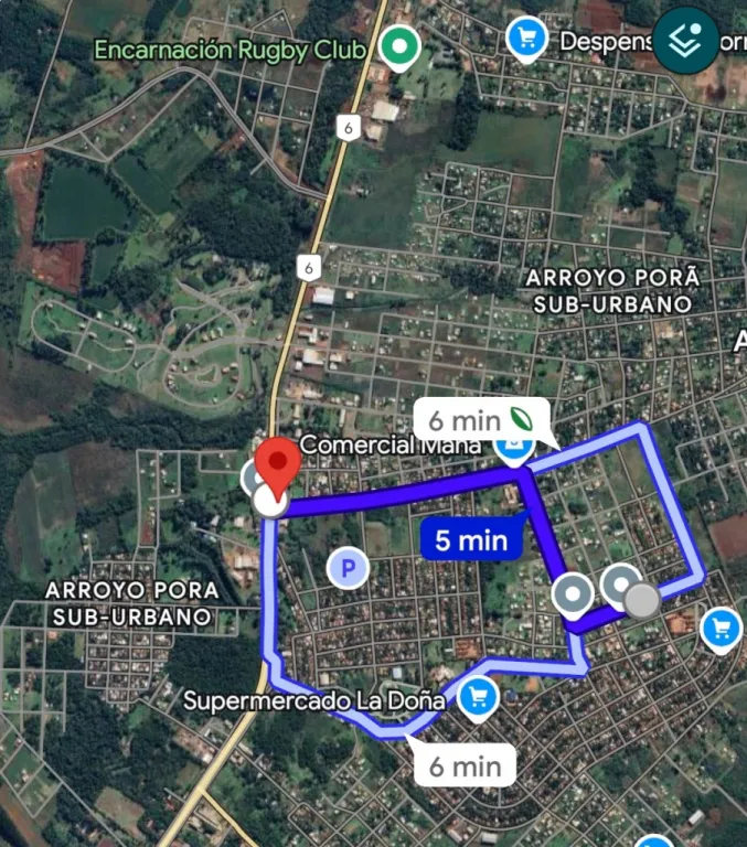 Terreno titulado 12x30 en venta - Arroyo Porã - Cambyreta — foto 3