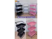 Mesada de 3 estantes