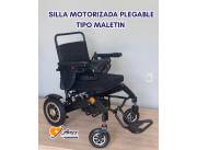 SILLA MOTORIZADA PLEGABLE TIPO MALETIN