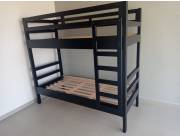 Vendo Cama de 2 pisos Color Negro