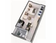 Departamento a la venta monoambiente en Barrio Herrera Asuncion Edificio Inarco Herrera