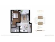 Departamento de 1 dormitorio en Aether: Oportunidad de Inversión con Alta Rentabilidad