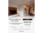 MONOAMBIENTE EN VENTA EN ZONA MUNICIPALIDAD DE ASUNCIÓN