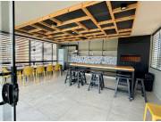 VENDO DEPTO 1 DORM AMOBLADO + 1 COCHERA EN EDIFICIO THE STATION LAS MERCEDES