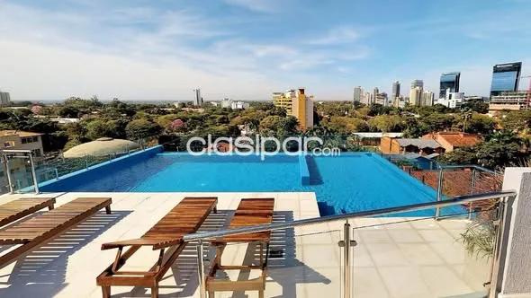 ALQUILO DEPARTAMENTO AMOBLADO EN ASUNCION ZONA SHOPPING DEL SOL COD 6202 — foto 2