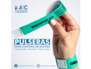 PULSERAS IDENTIFICATORIAS CONTROL DE ACCESO
