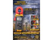 Medición de Pararrayos y Puesta a Tierra (PAT) con Fluke 1630 | Informe Técnico