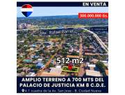 > 🔴 EN VENTA – AMPLIO TERRENO EN KM 7 MONDAY – CDE