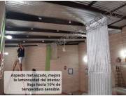 AISLACIONES TERMICAS PARA TINGLADOS YA TERMINADOS!