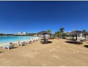 En alquiler departamento amoblado de 2 dormitorios en Aquaterra , Luque