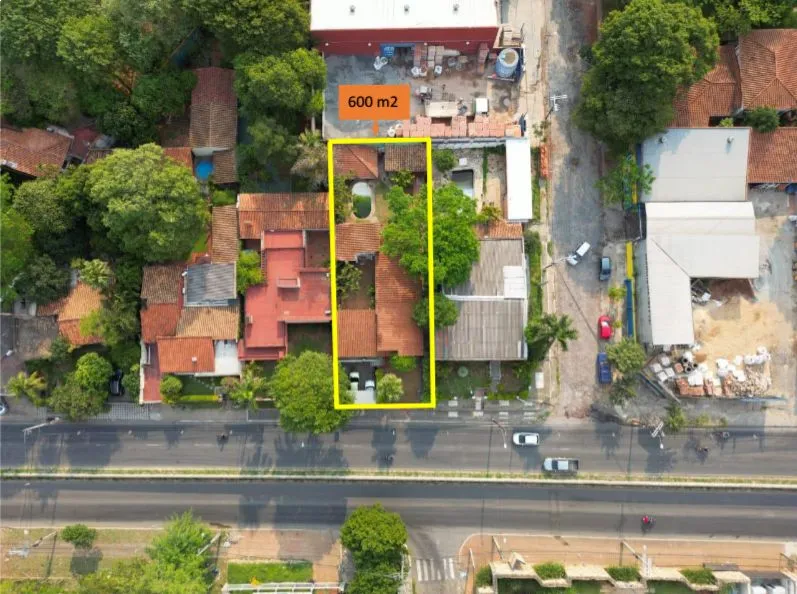 VENDO TERRENO CON CASA A REFACCIONAR - SOBRE AV. FELIX BOGADO - 600M2 15*40 — foto 2