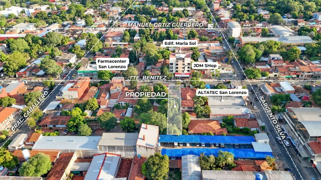 TERRENO INVERSIONISTAS PROPIEDAD SOBRE TTE BENITEZ SAN LORENZO‼️ — foto 3