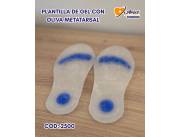 Plantilla de gel con oliva metatarsal