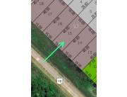 Terreno de 600 m² (15x40 m) en RUTA 12 CHACOI -GRAL BRUGUEZ.