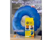 ALMOHADA REDONDA CON ORIFICIO INFLABLE